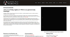 Desktop Screenshot of illinoistechrobotics.org